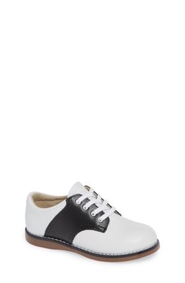 Footmates Cheer Oxford in White/Black