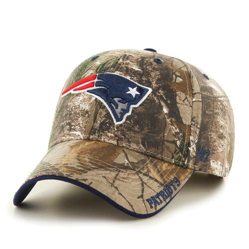 Men's '47 Realtree Camo New England Patriots Frost MVP Adjustable Hat