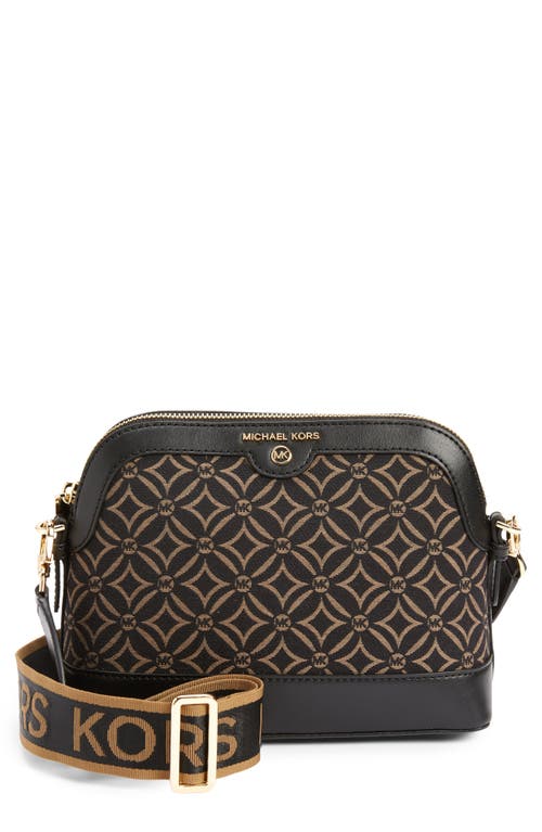 MICHAEL Michael Kors Jet Set Large Dome Crossbody Bag in Husk Multi
