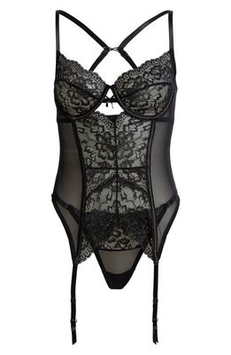 Coquette Lace Underwire Bustier