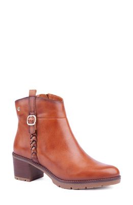 PIKOLINOS Llanes Braided Bootie in Brandy