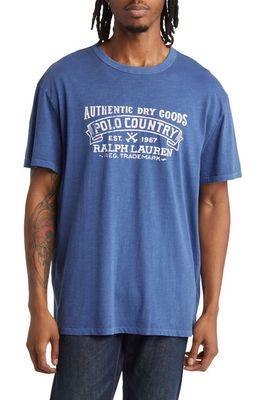 Polo Ralph Lauren Cotton Graphic T-Shirt in Old Royal